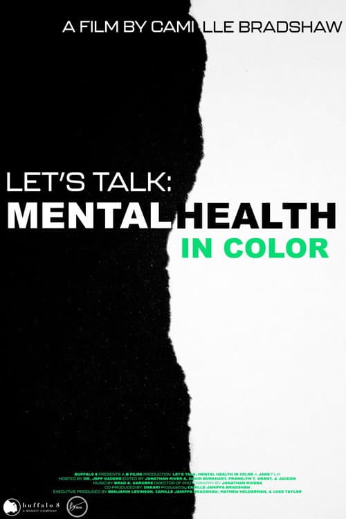 Poster for Let's Talk: Mental Health in Color