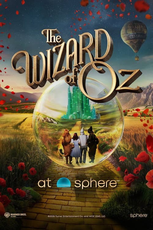 Poster for The Wizard of Oz at Sphere