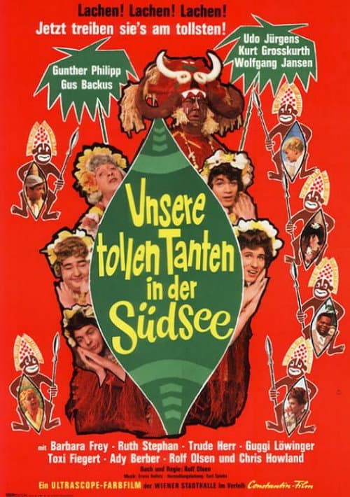 Постер до фільму «Unsere tollen Tanten in der Südsee»