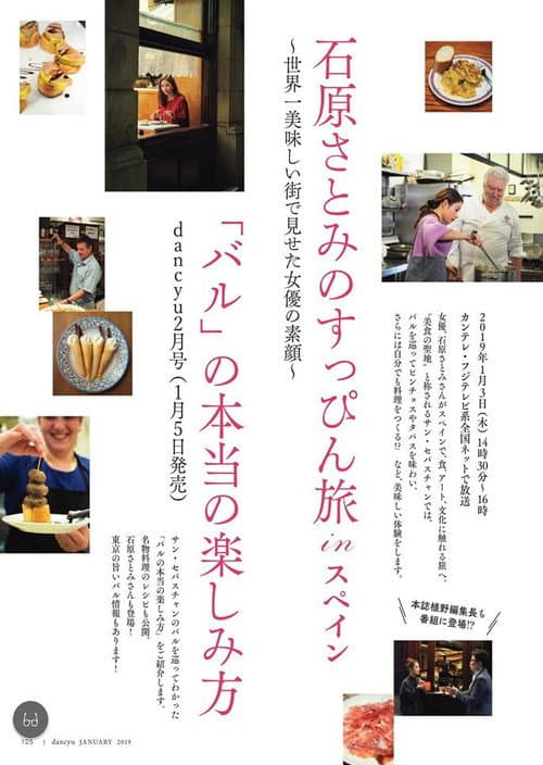 Poster for Satomi Ishihara's Delectable Discoveries San Sebastian, Spain