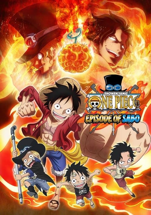 Poster for One Piece Episode of Sabo: The Three Brothers' Bond - The Miraculous Reunion and the Inherited Will