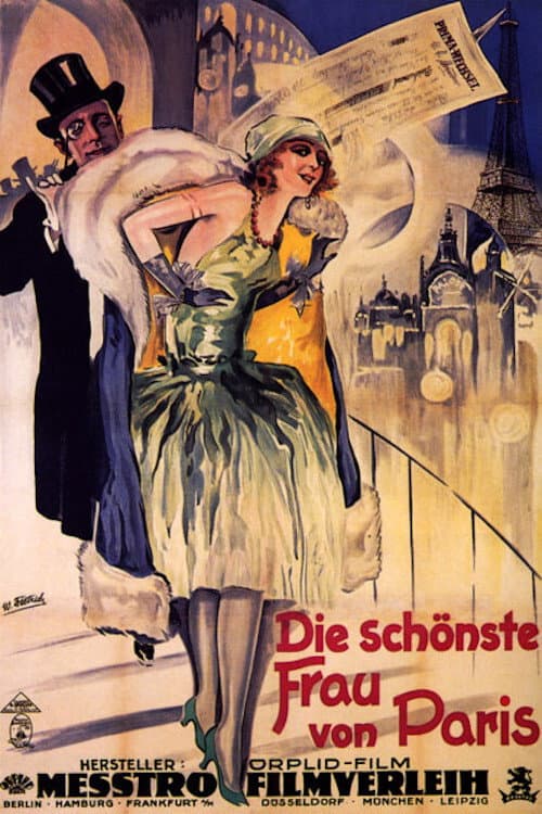 Poster for Die schönste Frau von Paris