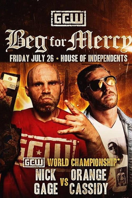 Poster for GCW Beg for Mercy