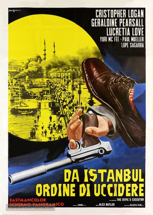 Poster for From Istanbul, Orders to Kill