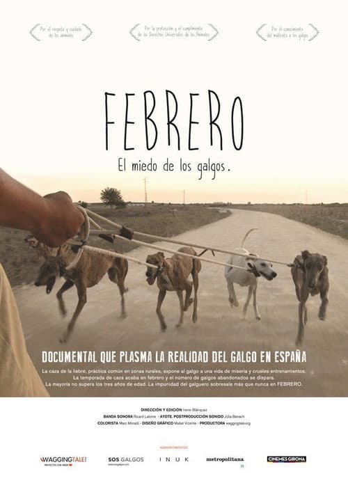 Poster for Febrero, el miedo de los galgos