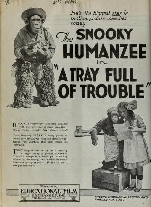 Poster for A Tray Full of Trouble
