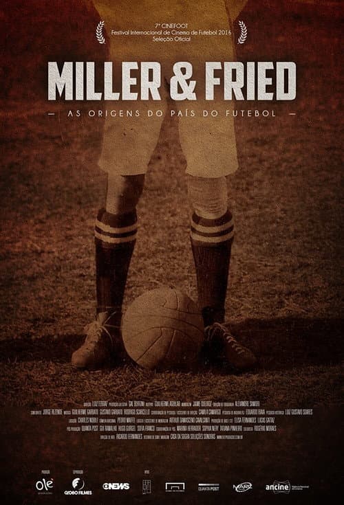 Poster for Miller & Fried – The Birth of Football’s Country