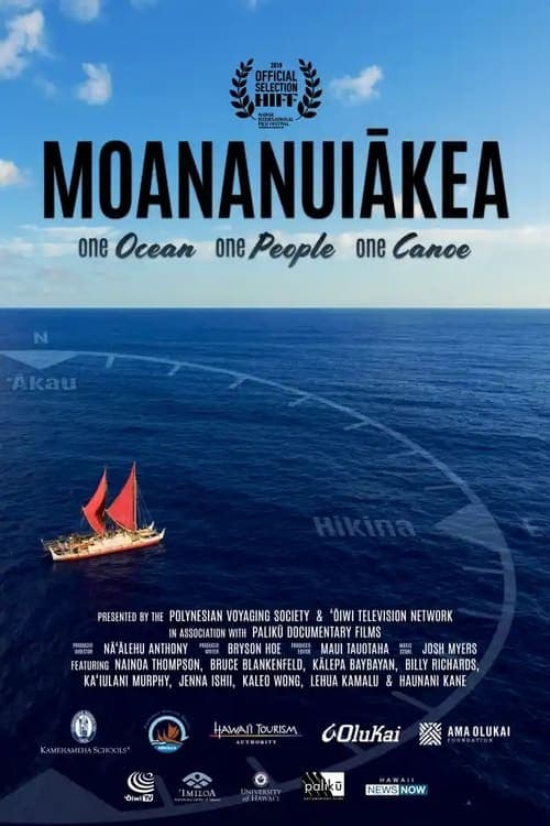 Poster for Moananuiākea: One Ocean, One People, One Canoe