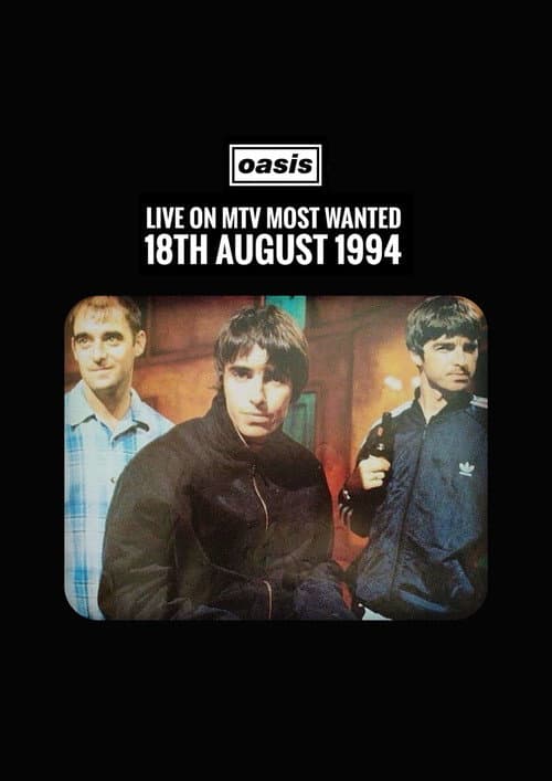 Poster for Oasis: Live on MTV Most Wanted
