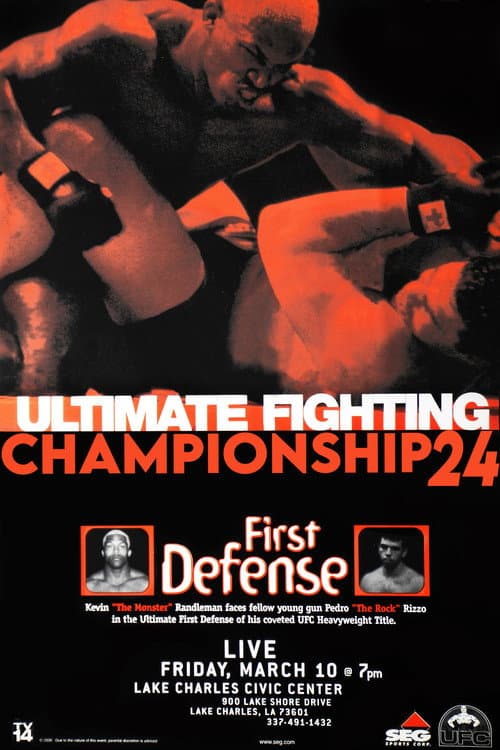 Poster for UFC 24: First Defense