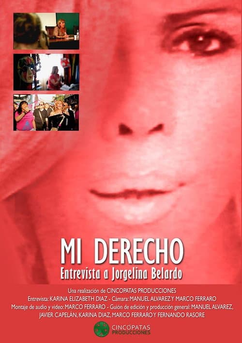 Poster for Mi Derecho, entrevista a Jorgelina Belardo