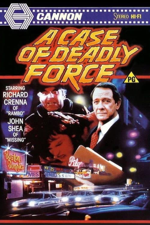 Poster for A Case of Deadly Force