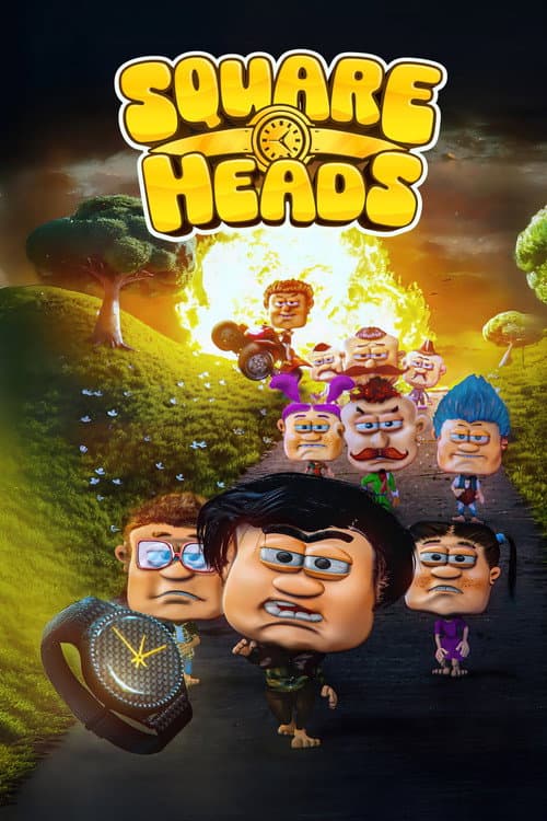 Poster for Square Heads