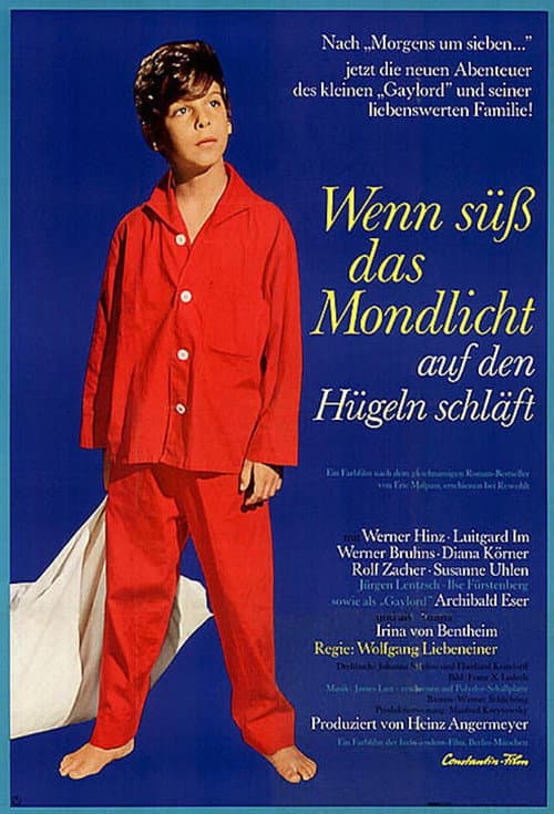 Poster for When Sweet Moonlight Is Sleeping in the Hills