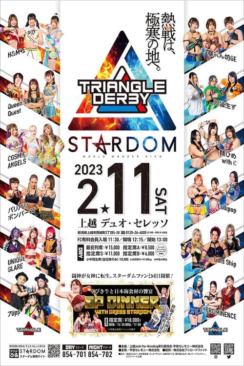 Poster for Stardom Triangle Derby I in Joetsu