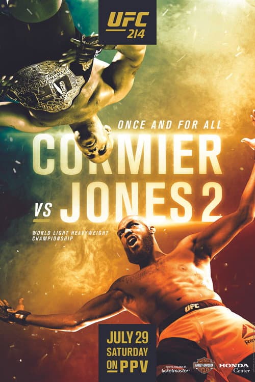 Poster for UFC 214: Cormier vs. Jones 2