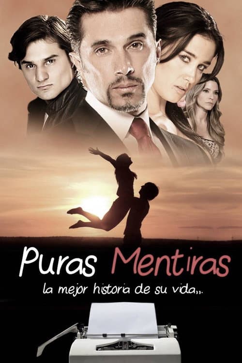 Poster for Puras mentiras