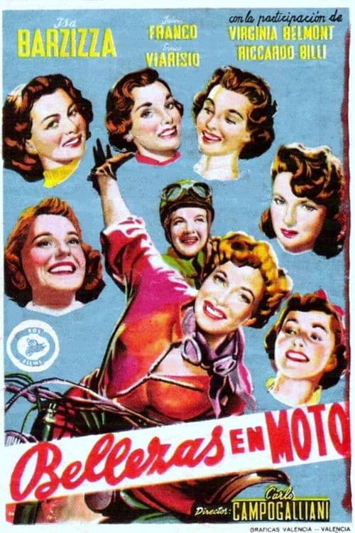 Poster for Beauties on Motor Scooters