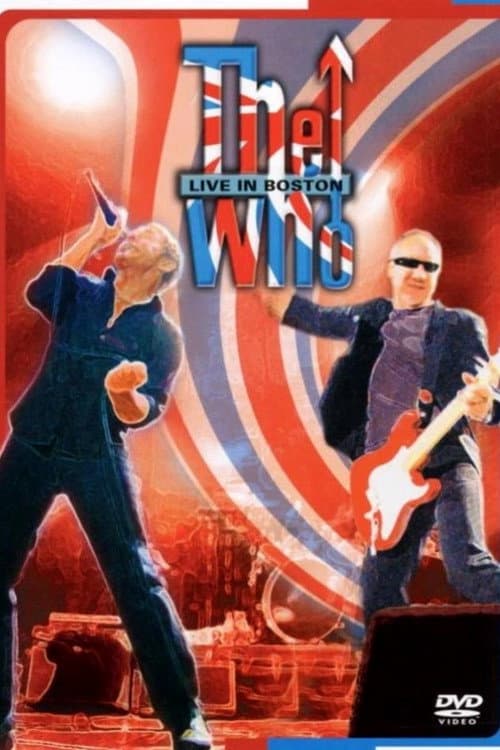 Poster for The Who: Live in Boston