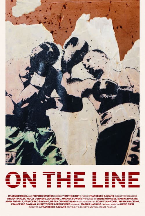 Poster for ON THE LINE