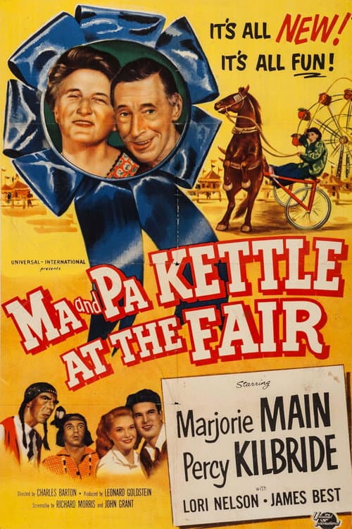 Poster for Ma and Pa Kettle at the Fair