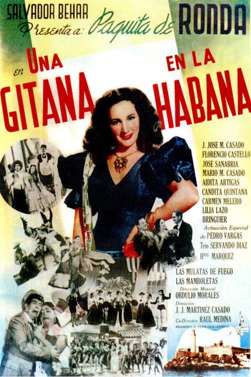 Poster for Una gitana en La Habana