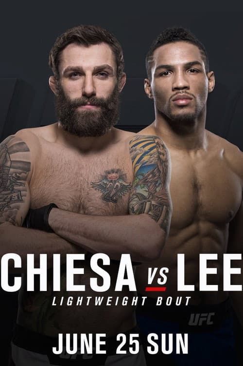 Poster for UFC Fight Night 112: Chiesa vs. Lee