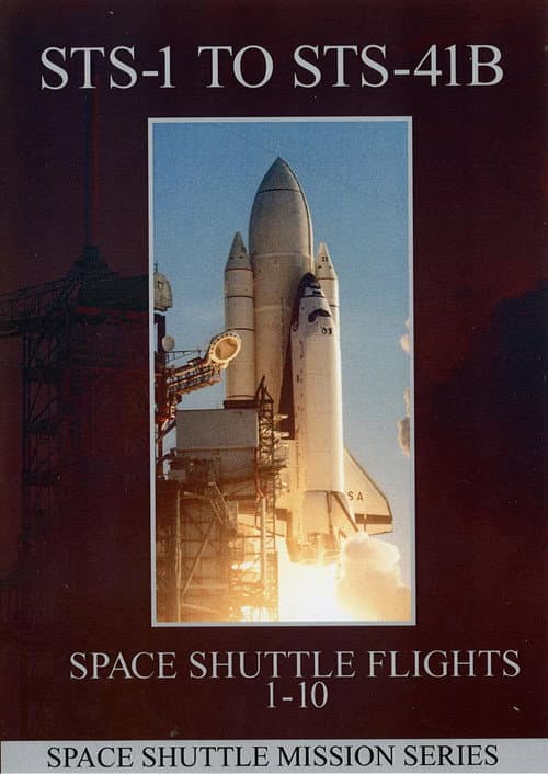Poster for STS-1 to STS-41B: Space Shuttle Flight 1-10