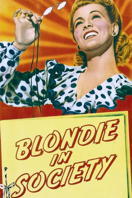 Poster for Blondie in Society