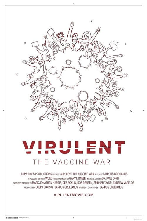 Poster for Virulent: The Vaccine War