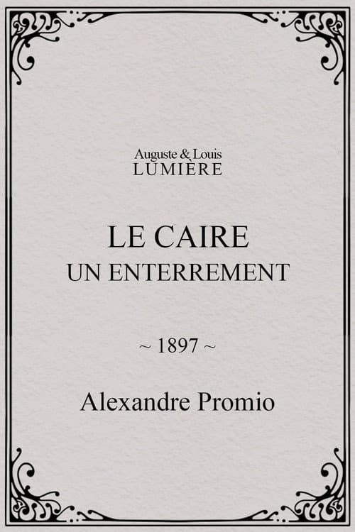 Poster for Le Caire, un enterrement