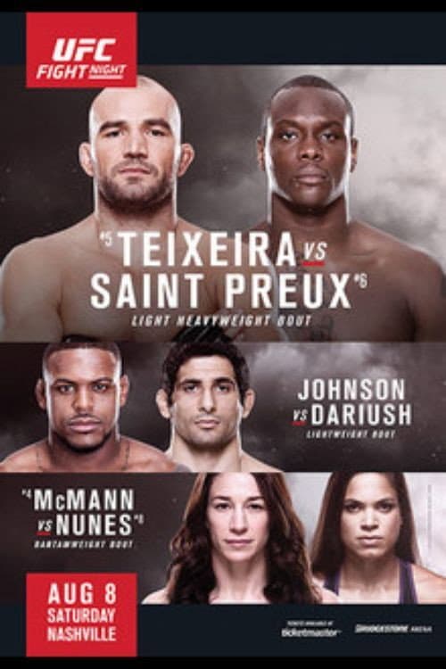 Poster for UFC Fight Night 73: Teixeira vs. Saint Preux