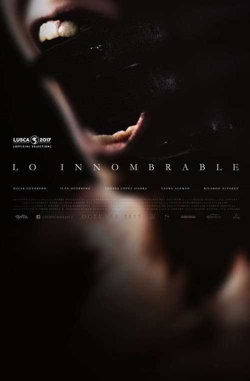 Poster for Lo Innombrable: the Unnamable