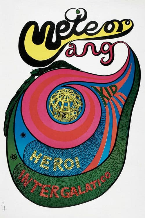 Poster for Meteorango Kid, Intergalactic Hero