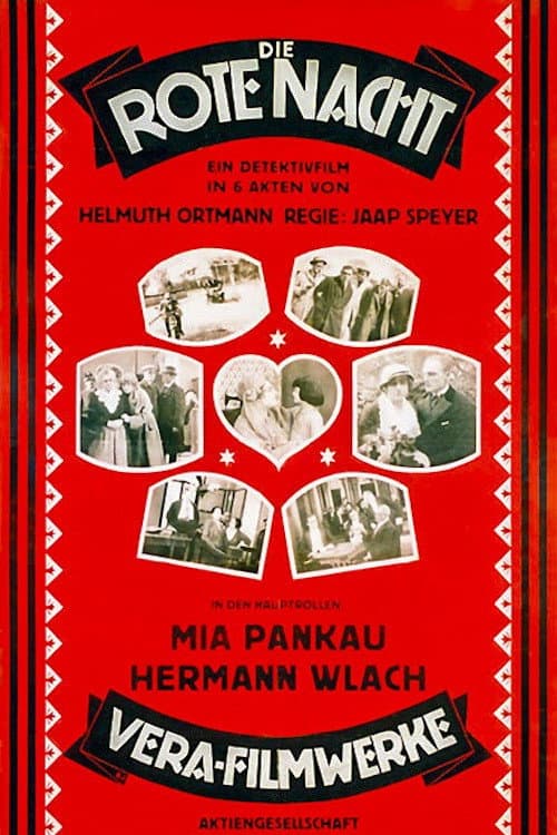 Poster for Die rote Nacht