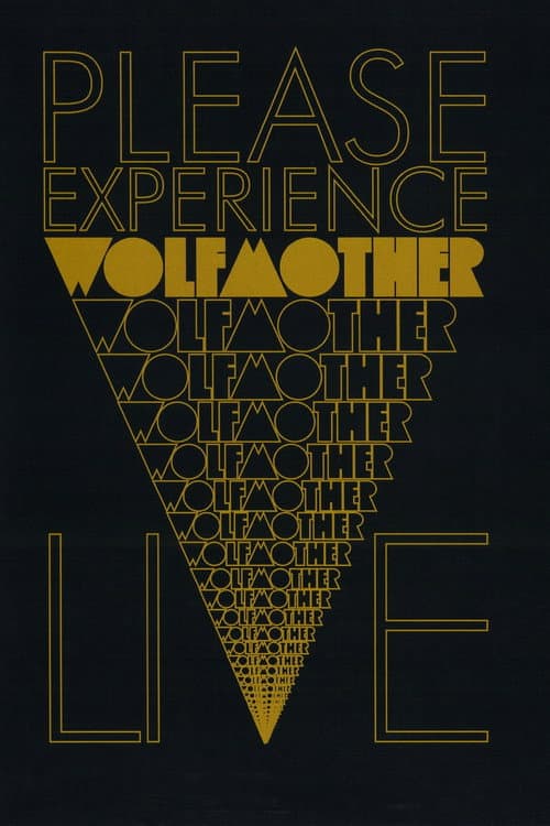 Poster for Wolfmother - Please Experience Live