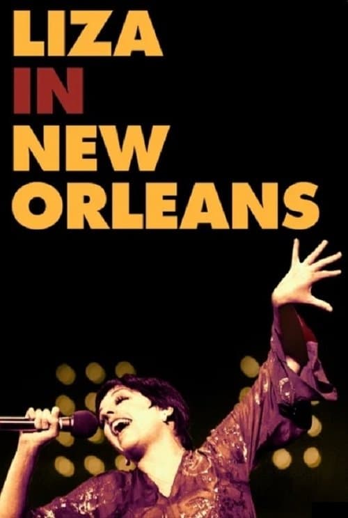 Poster for An Evening with Liza Minnelli