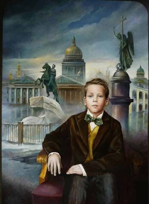 Poster for Leerjongen in Petersburg