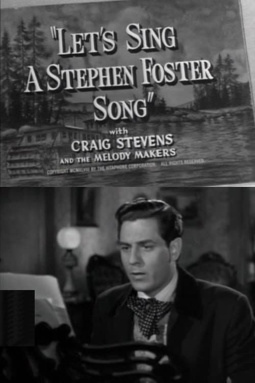 Poster for Let's Sing a Stephen Foster Song