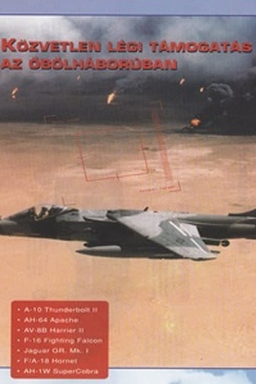 Poster for Combat in the Air - Close Air Support in the Gulf