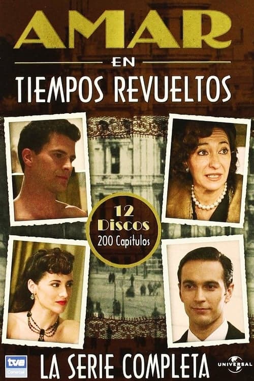 Poster for Amar en tiempos revueltos