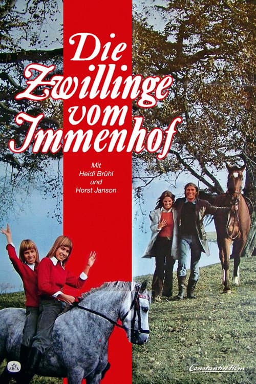 Poster for The Twins from Immenhof