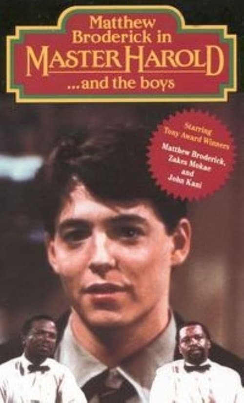 Poster for 'Master Harold'... and the Boys