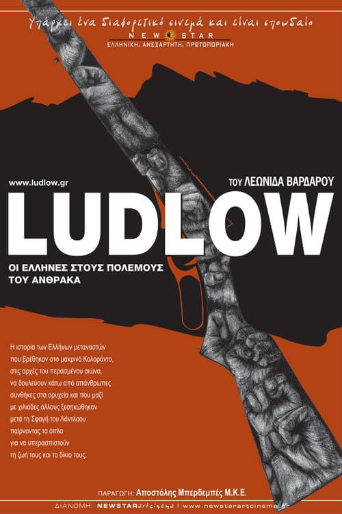 Poster for Ludlow, Greek Americans in the Colorado Coal War