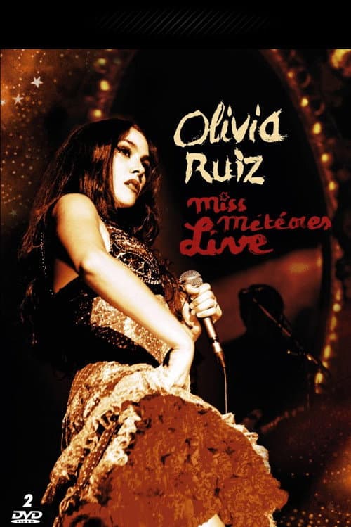Poster for Olivia Ruiz, Miss Météores Live