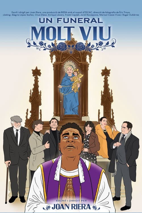 Poster for Un funeral molt viu