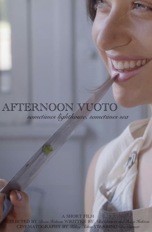 Poster for Afternoon Vuoto: Sometimes Lighthouse Sometimes Sea