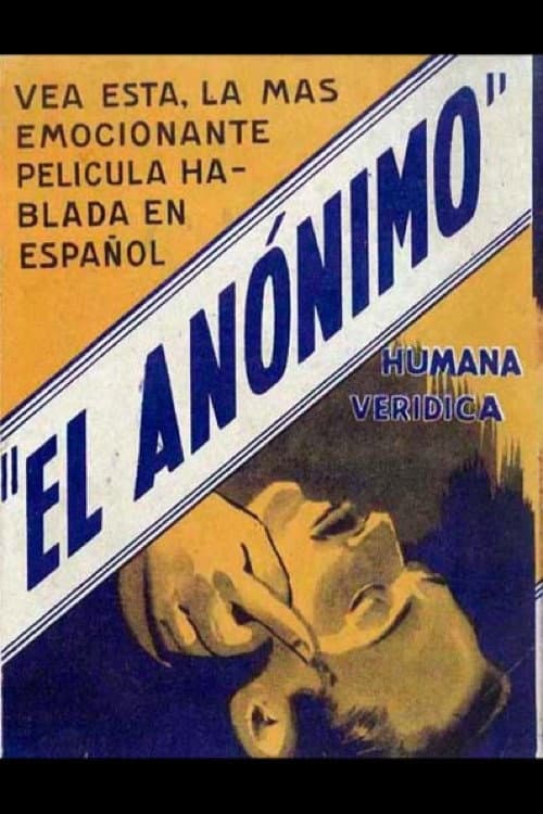 Poster for El anónimo