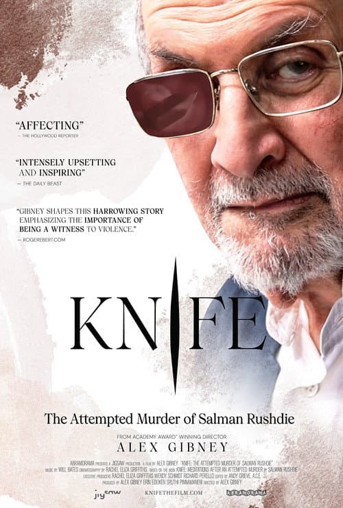Poster for Knife: The Attempted Murder of Salman Rushdie