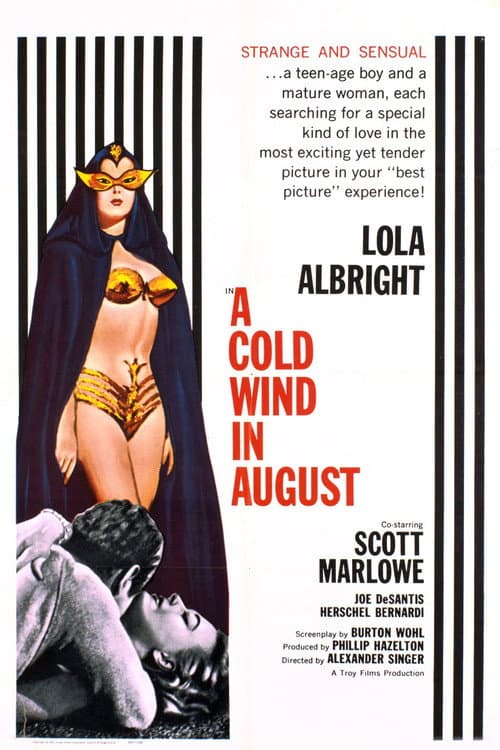 Poster for A Cold Wind in August